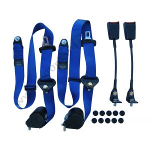 Kit cinture di sicurezza - Blu -